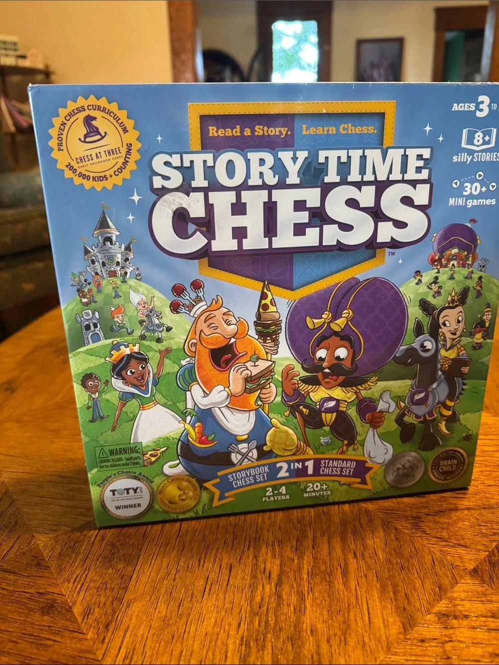 Story Time Chess: Read A Story. Learn Chess. 8+ Silly Stories. 30+ Mini Games !!